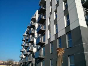 Prawie gotowy nowy blok z tanimi mieszkaniami na Bieńczyckiej od dewelopera Murapol